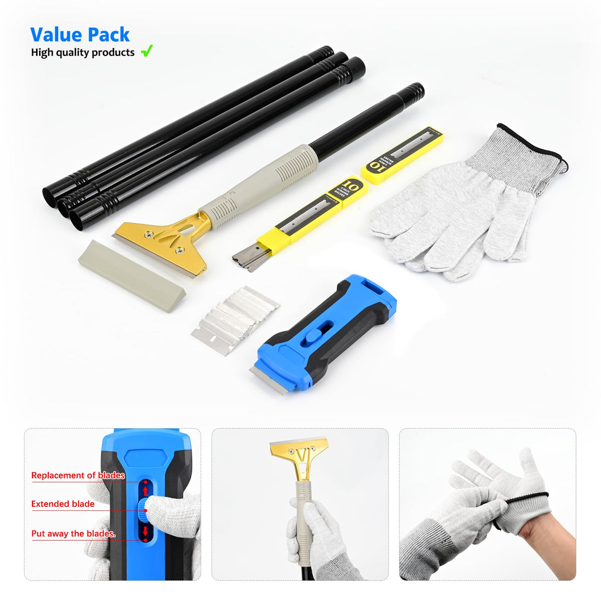 EHDIS easy blade replacement for quick maintenance