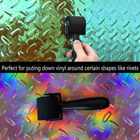 Ehdis felt edge squeegee microfiber, prevents scratches while removing stubborn bubbles.