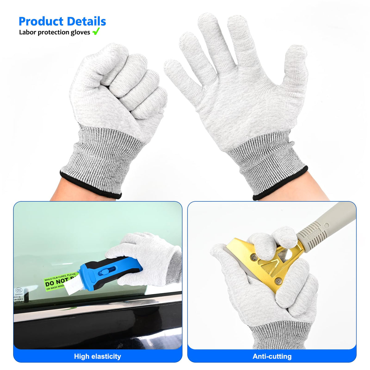 EHDIS gloves included for comfortable cleaning sessions