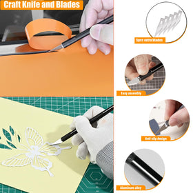 Ehdis professional wrapping cutting tool, versatile for carbon fiber vinyl and wallpaper.