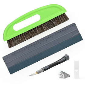 EHDIS wallpaper smoothing brush in action for quick crease removal and even adhesion.