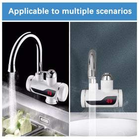 EHERDM adjustable temperature faucet ideal for safe hand washing with warm water.
