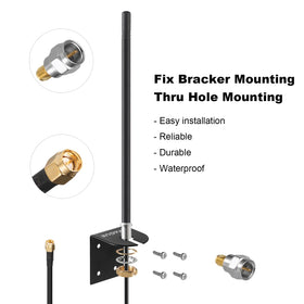 Eifagur omni-directional IP67 antenna works in all weather.