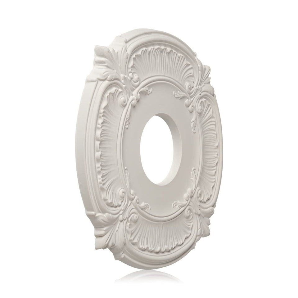 EIFHYT ceiling medallion 13in outer diameter enhances ceiling aesthetics and fixture coverage.