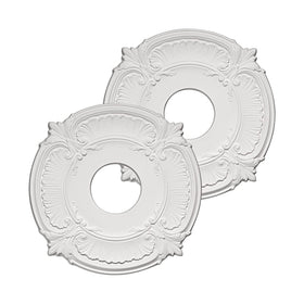 EIFHYT two-pack ceiling medallions offer affordable room upgrade.