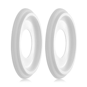 EIFHYT molded nylon ceiling medallion, white finish, 9.8 inch diameter, ideal for elegant fixture framing.