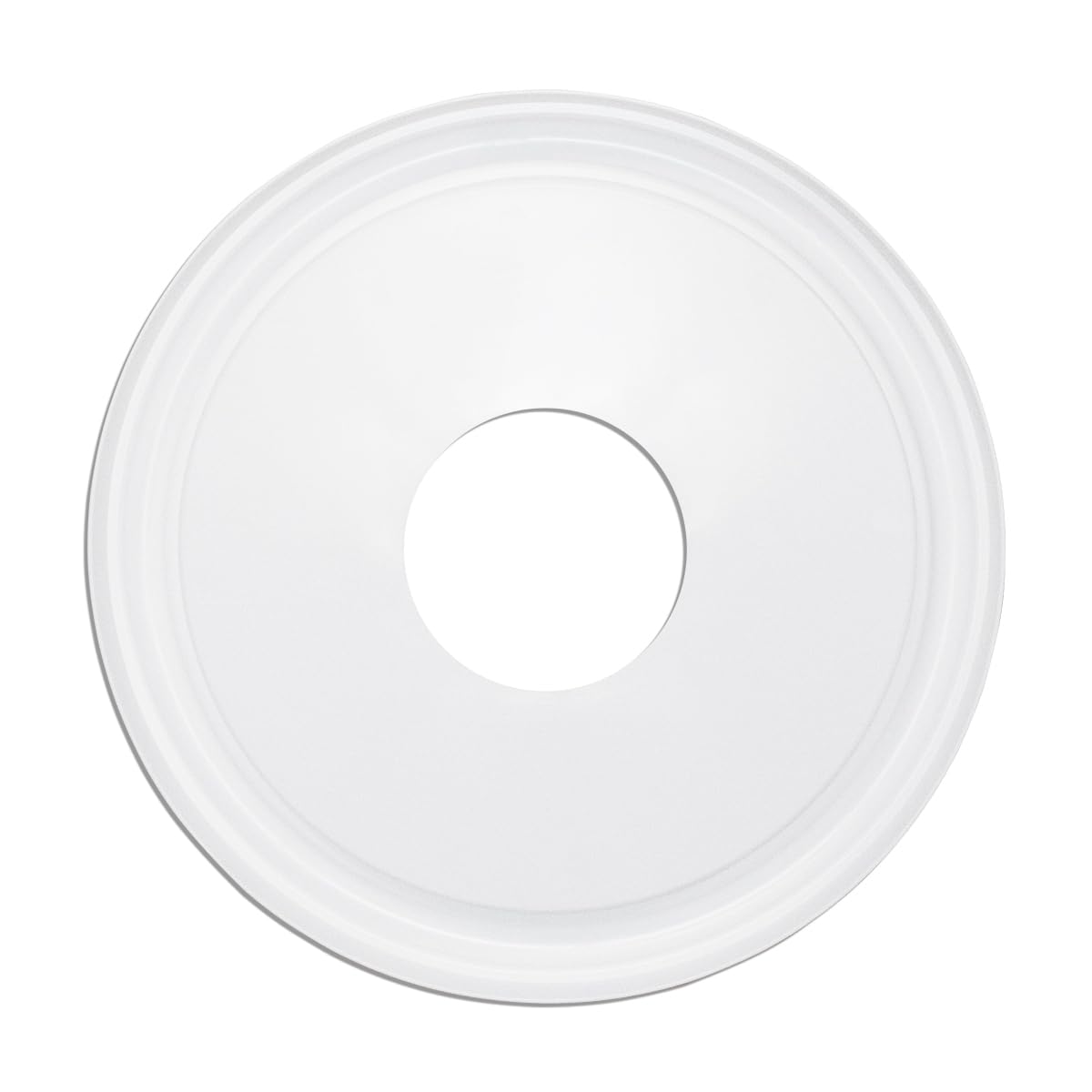 EIFHYT medallion covers holes and blemishes around fixtures.