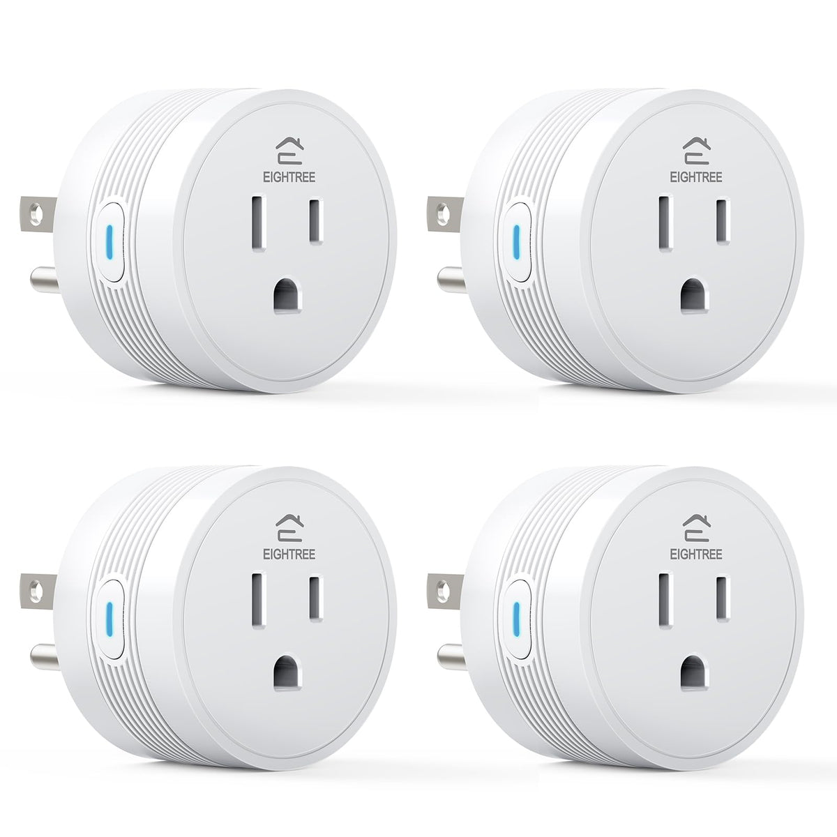 EIGHTREE 15A smart plug demonstrates high-load capability for powerful appliances.