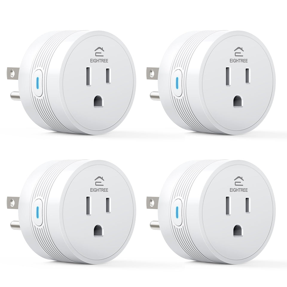 EIGHTREE 15A smart plug demonstrates high-load capability for powerful appliances.