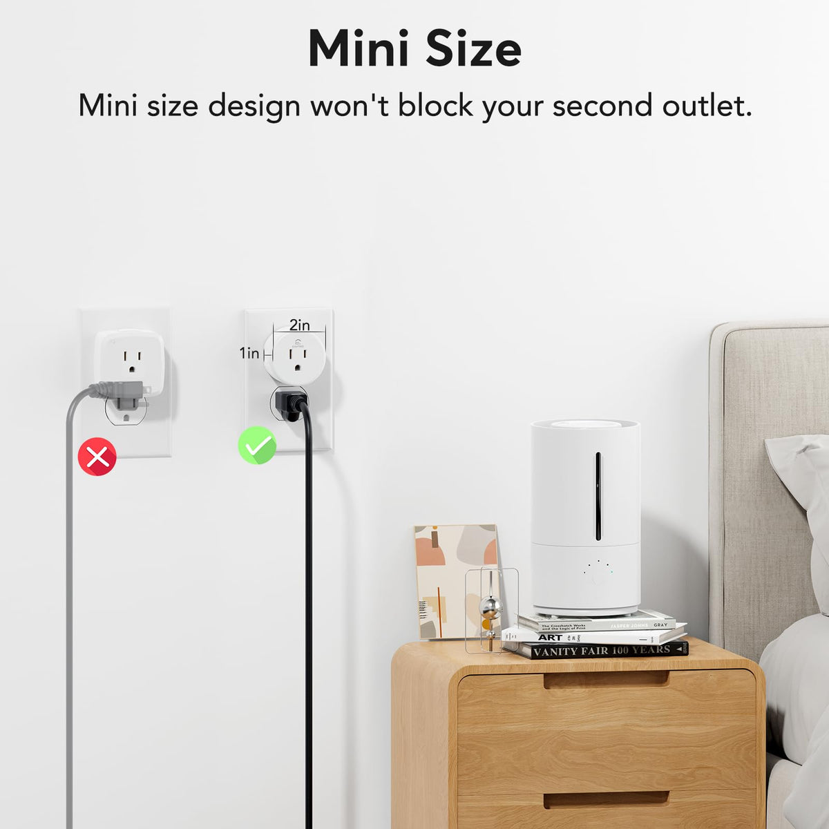 EIGHTREE smart plug 4-pack ready for multiple rooms in a home