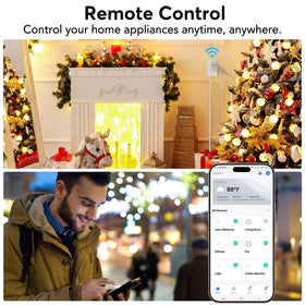 EIGHTREE smart plug quick WiFi setup with Bluetooth discovery