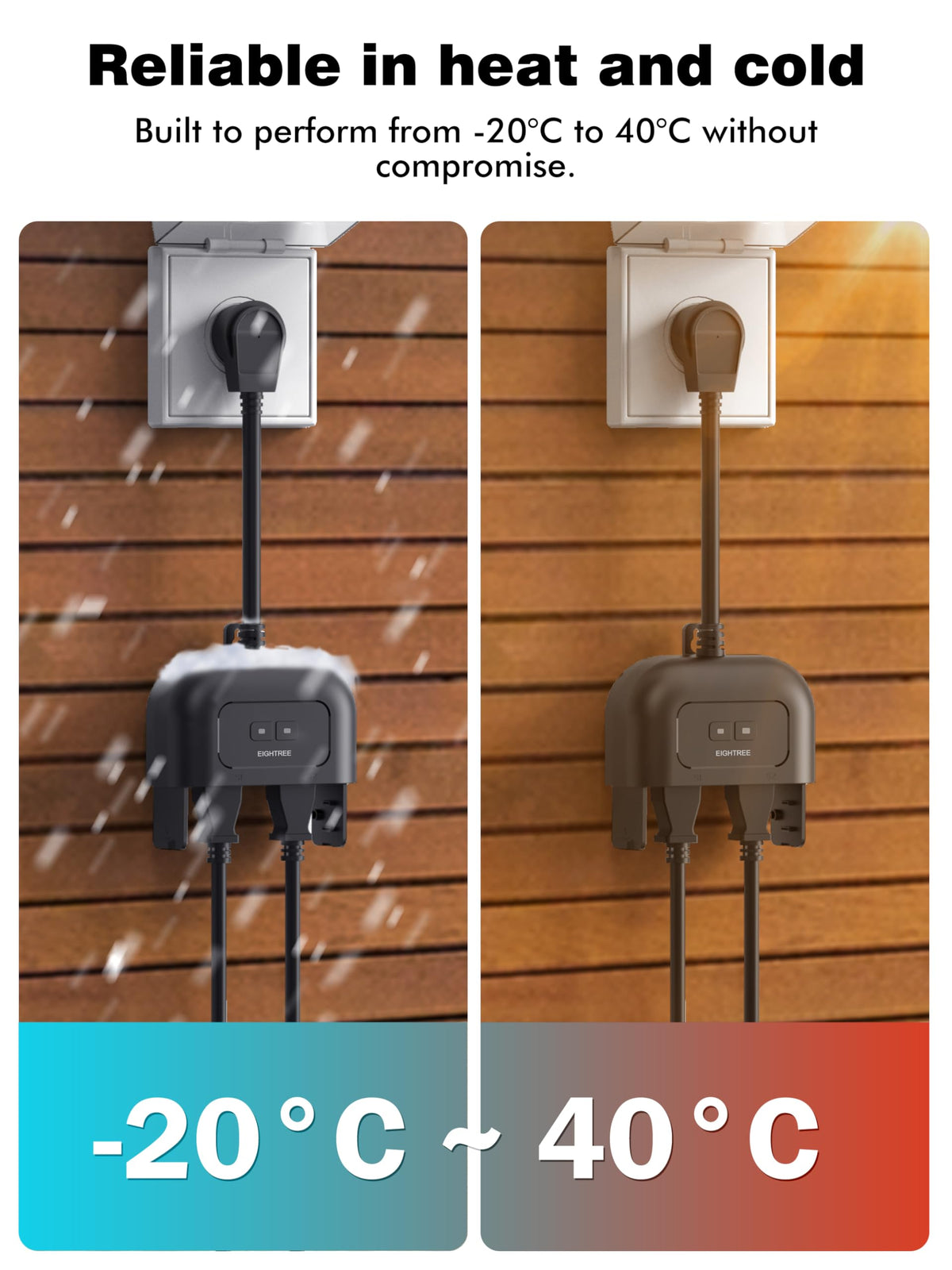 Eightree easy setup and stable dual-band Wi-Fi for fast pairing.