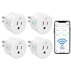 Eightree smart plug with 5ghz setup for fast, reliable control near the router.