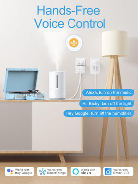 EIGHTREE voice control with Google Home and SmartThings enables automation.