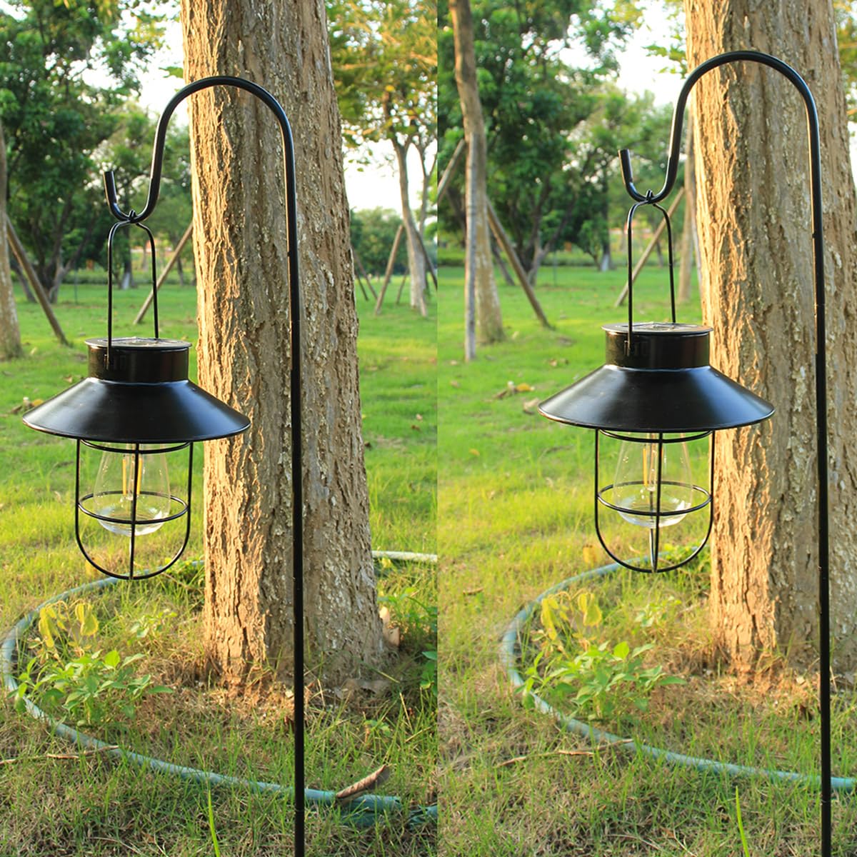 EiGreen solar panel enables automatic night lighting with energy saving