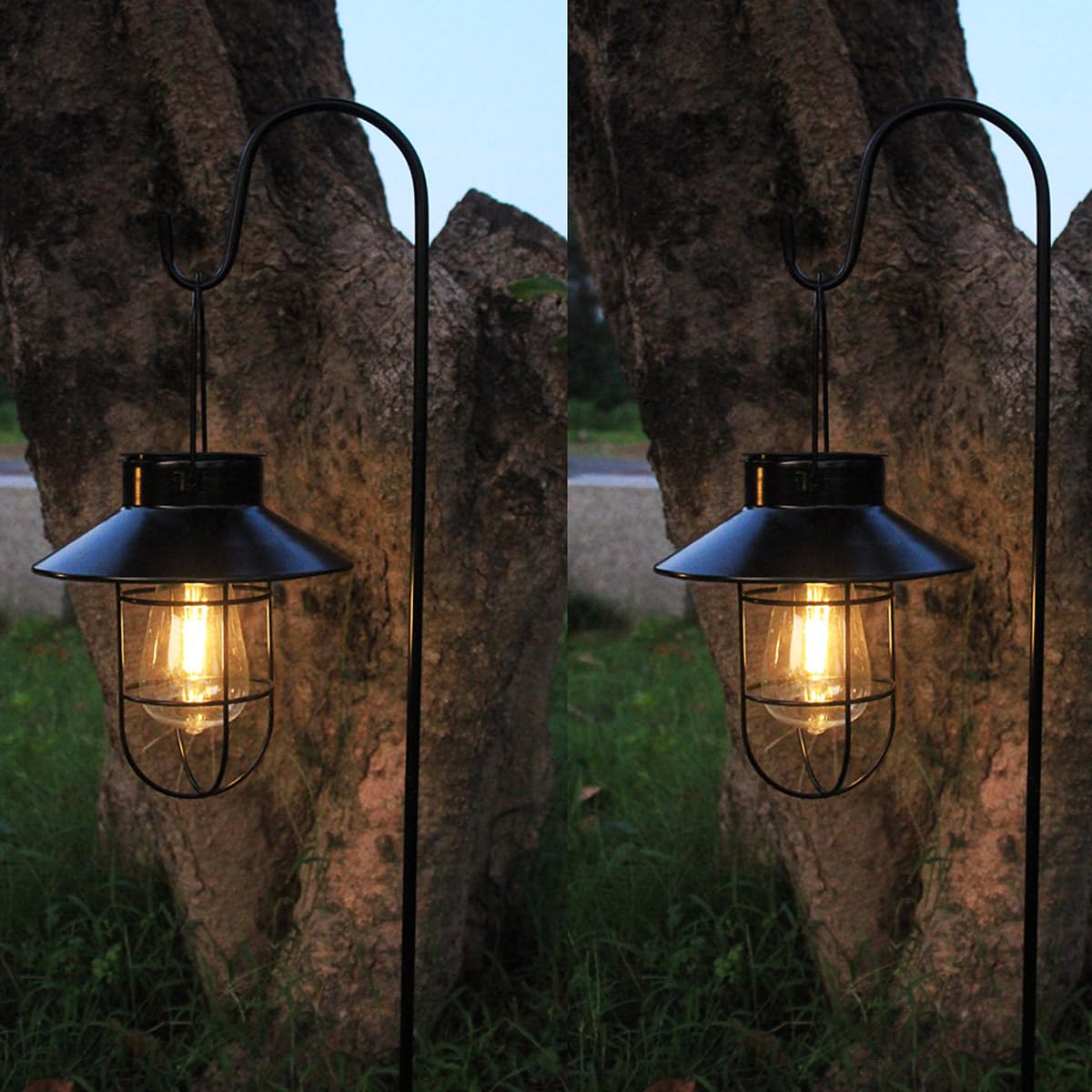 EiGreen easy-to-use solar lanterns switch on automatically at night
