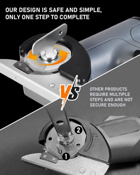 EiGuoerl 4V spare blades package for longer cutting sessions.