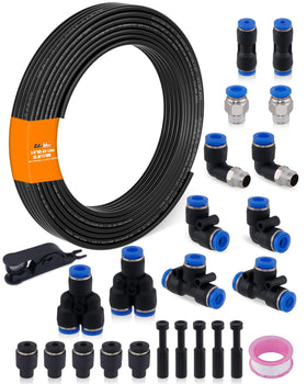EilxMag 1/8in air line kit packaging shows quick installation setup