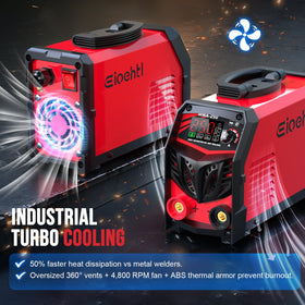 Eioehtl compatible with E6010–E7018 rods for versatile welding tasks.