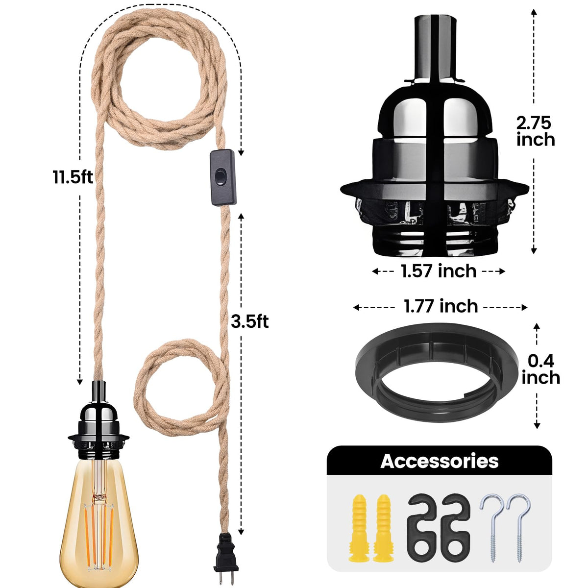 Eivtokn on/off switch detail for convenient control
