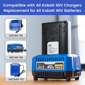 eJiasu 40V battery LED indicator clearly shows charge level