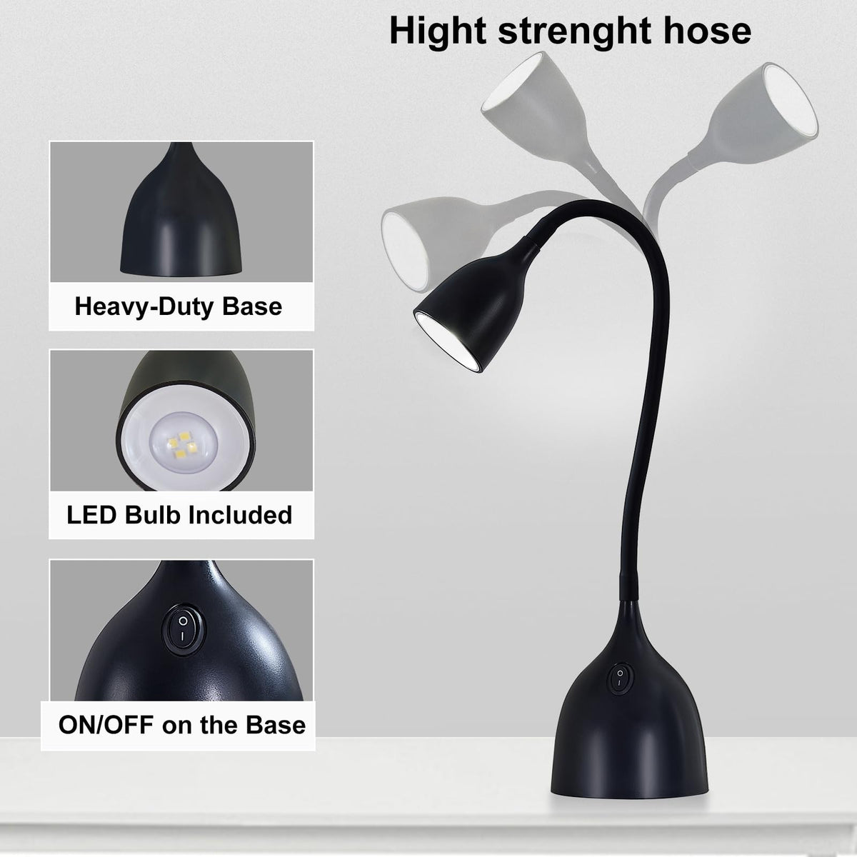 EJIAXIN base houses a convenient on/off switch for dark rooms.