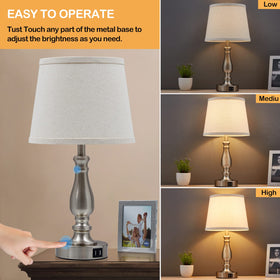 ejiaxin dimmable touch-control lamps for adjustable mood lighting.