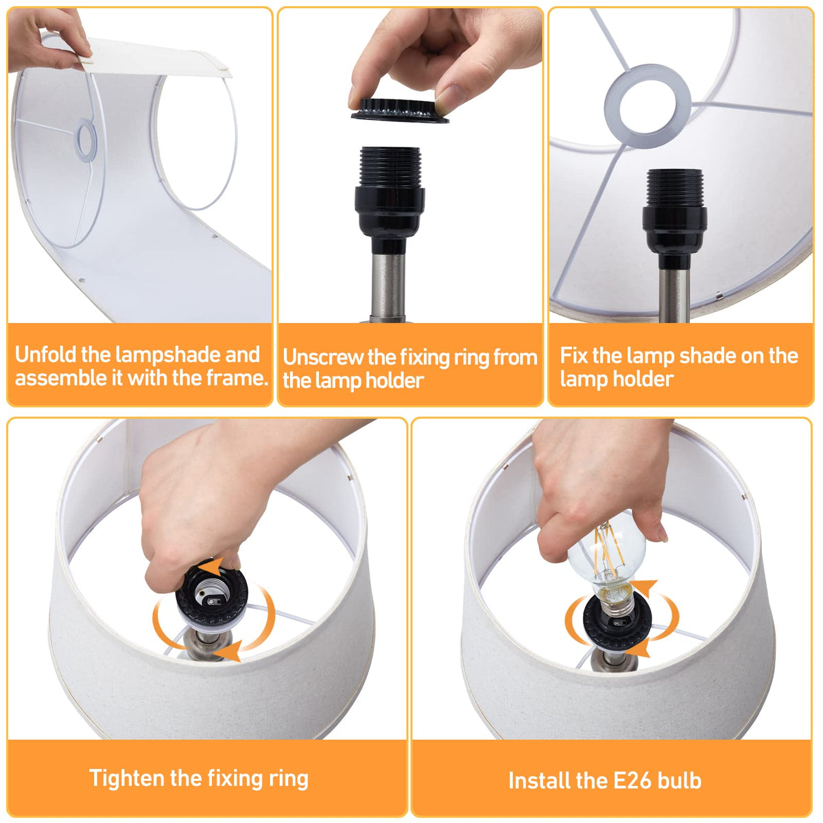 ejiaxin easy 5-step installation for quick setup.