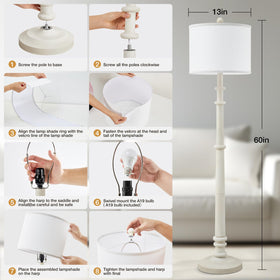 EJIAXIN bedroom reading corner lamp for relaxing evenings