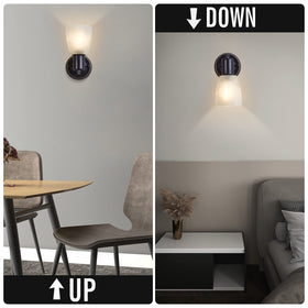 EJIAXIN modern farmhouse wall light suitable for a bedroom.