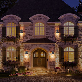 EJIAXIN barn style lighting adds farmhouse charm while guiding outdoor paths.