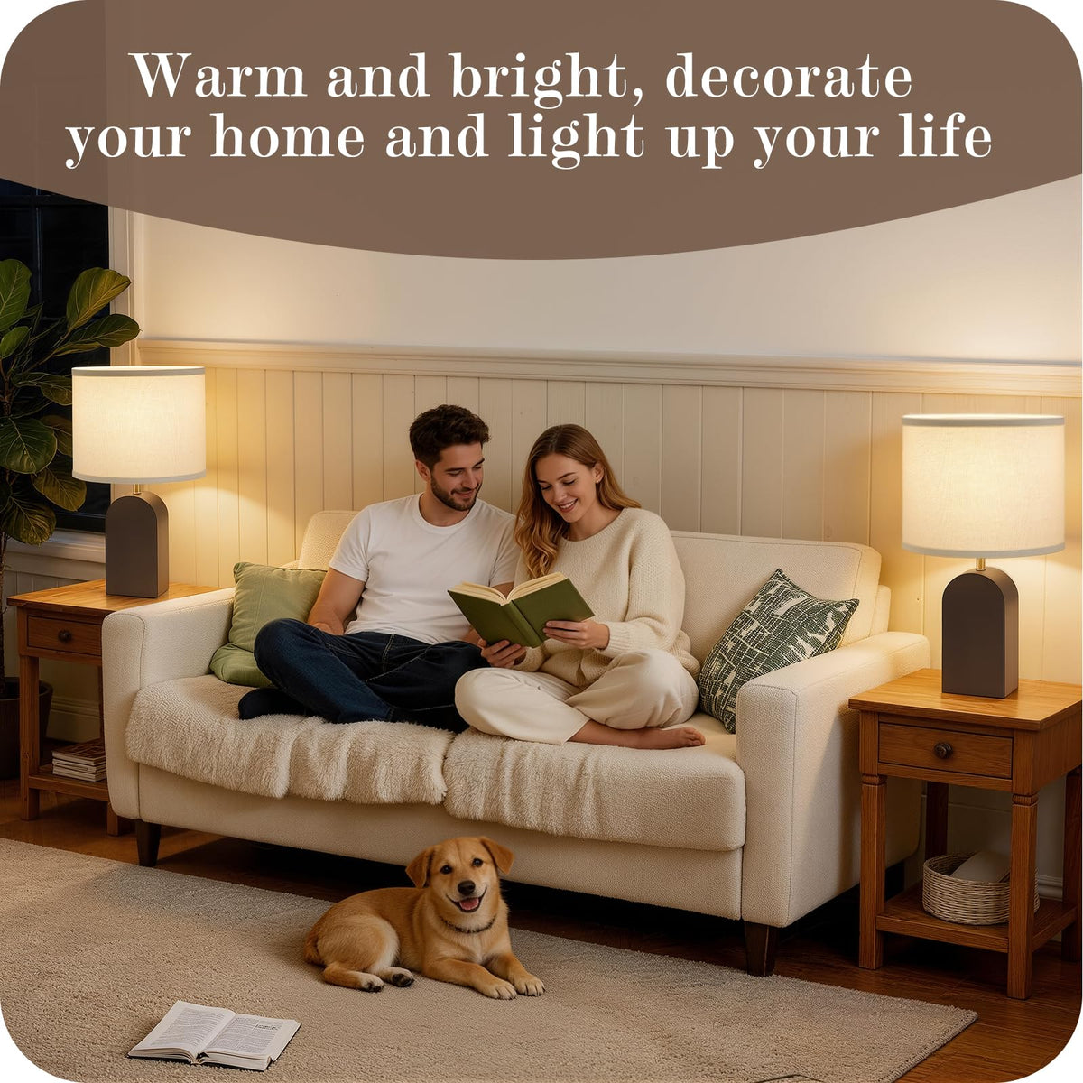 EJIAXIN sturdy solid wood base ensures stability on flat surfaces.