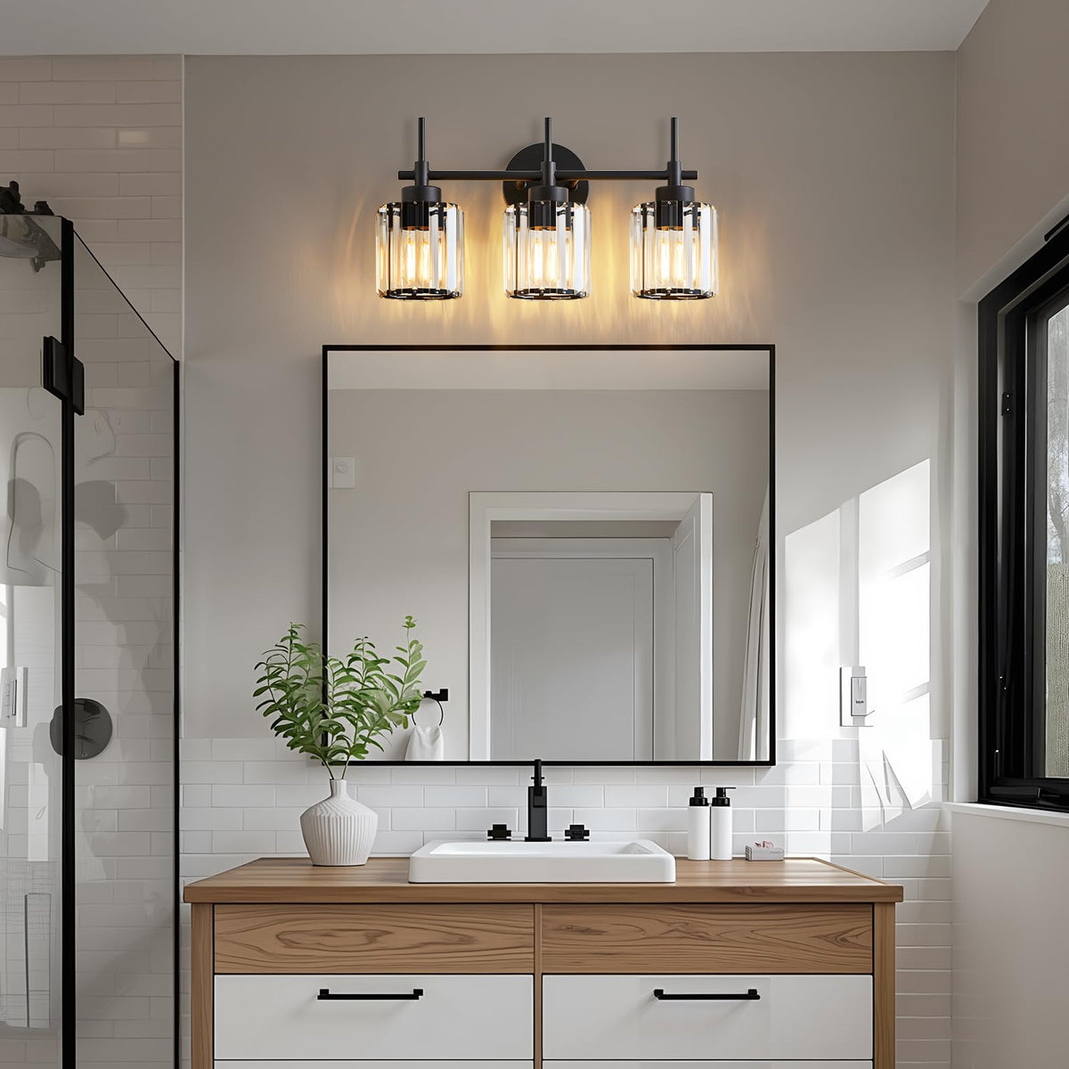 EJIAXIN versatile vanity light suitable for bathrooms bedrooms and hallways