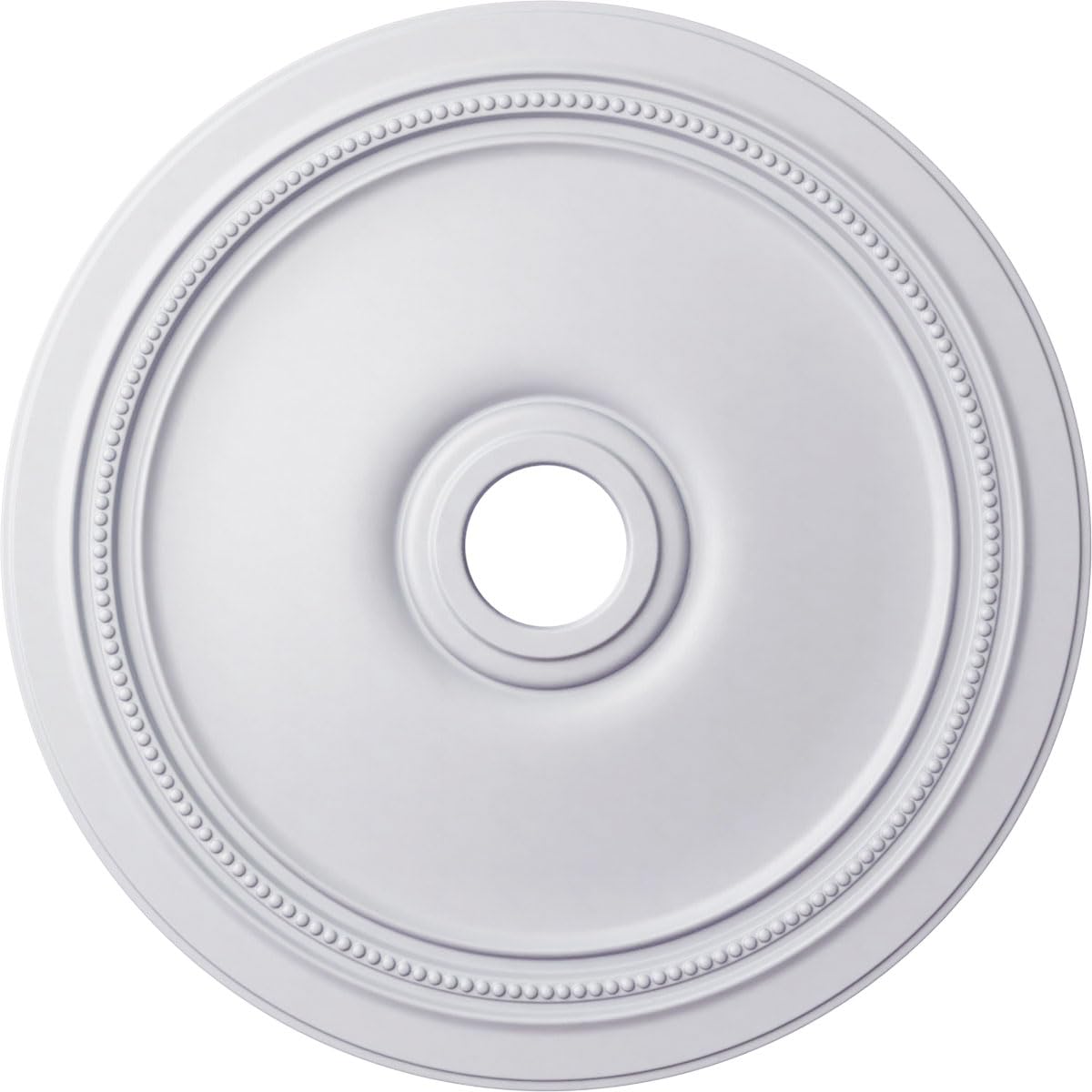 Ekena Millwork CM24DI Diane medallion, 24 in diameter, creates a dramatic ceiling focal point