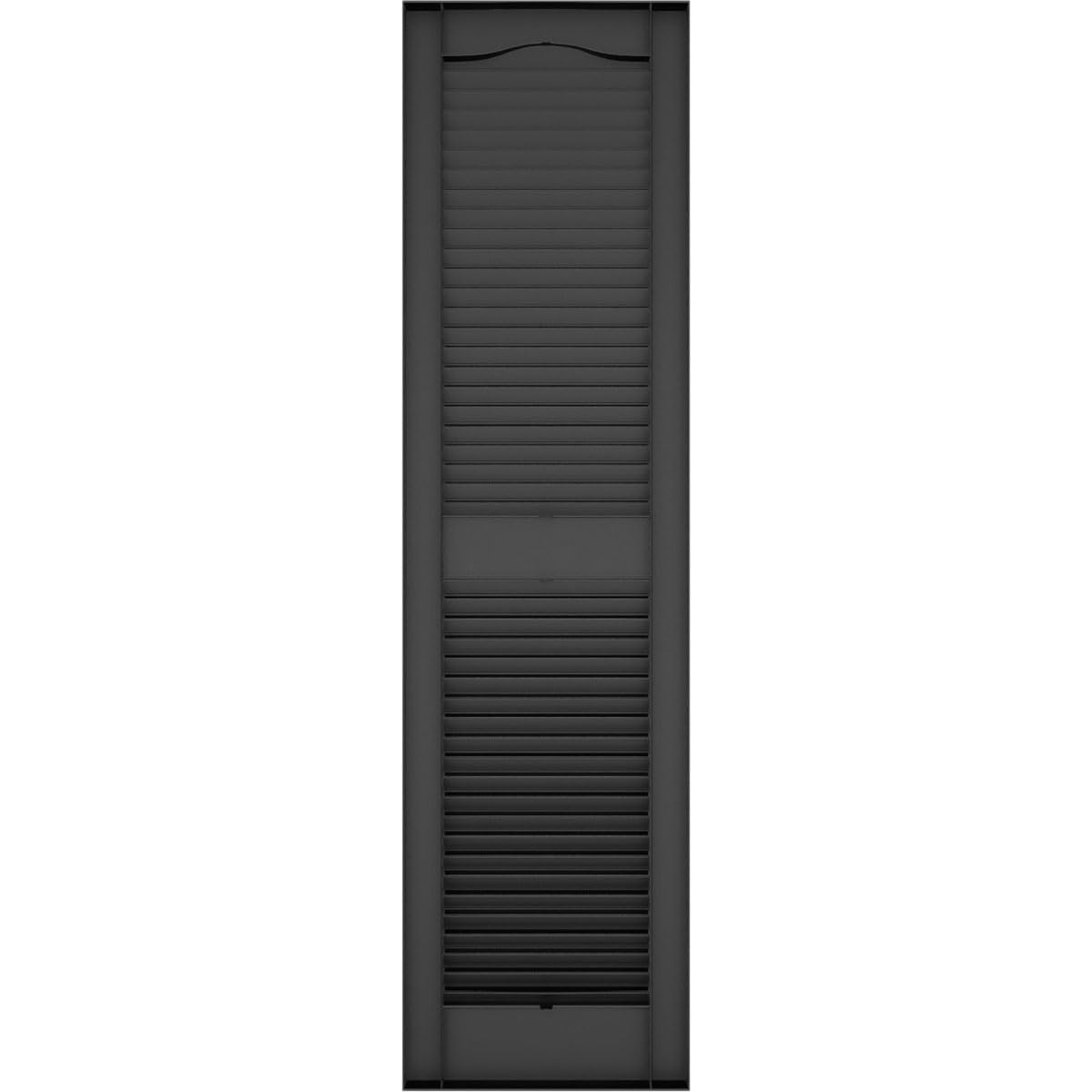 Wide width options in Ekena vinyl shutter collection for fit.