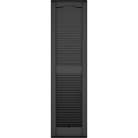 Wide width options in Ekena vinyl shutter collection for fit.
