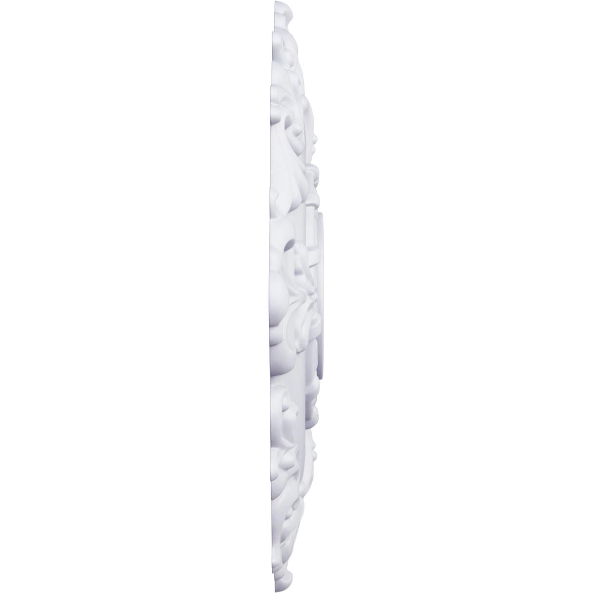 1-1/2-inch projection creates depth around chandeliers or fans.