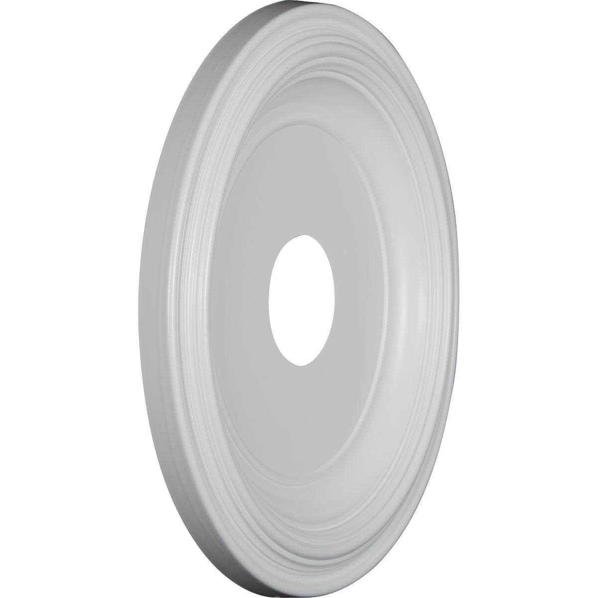 Ekena Millwork traditional medallion, 3-1/2-inch inner diameter, lightweight option ideal for quick installs