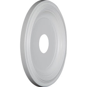 Ekena Millwork traditional medallion, 3-1/2-inch inner diameter, lightweight option ideal for quick installs