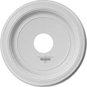 Ekena Millwork medallion, 9-1/2-inch canopy, fits canopies perfectly for cohesive decor