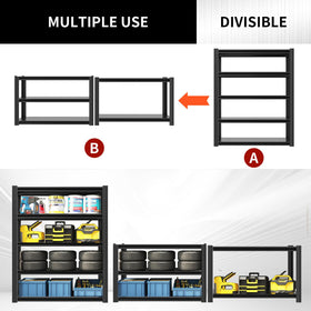 EKJ durable powder-coated finish resists rust and cleans easily.