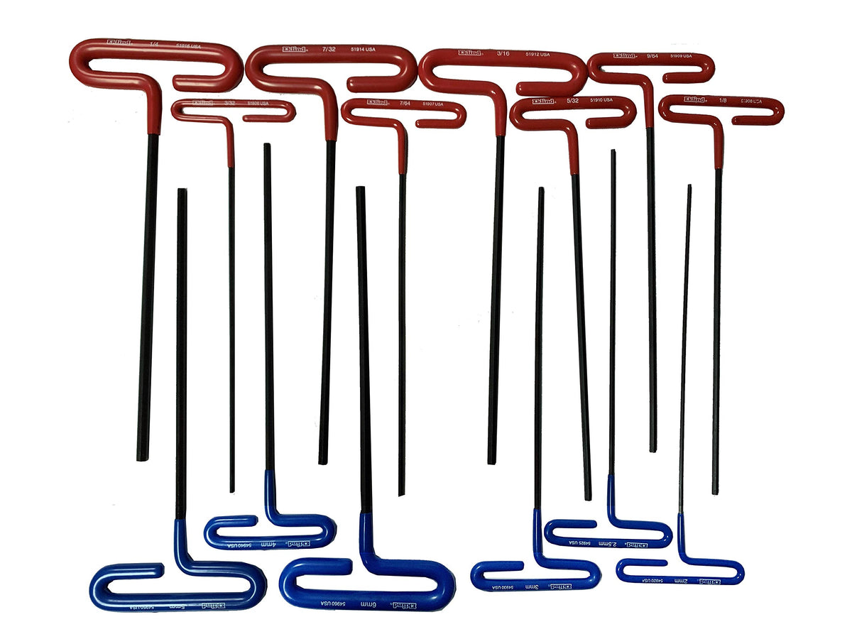 Eklind 50914 cushion grip hex T-key set with a 9 inch shaft for versatile DIY tasks.