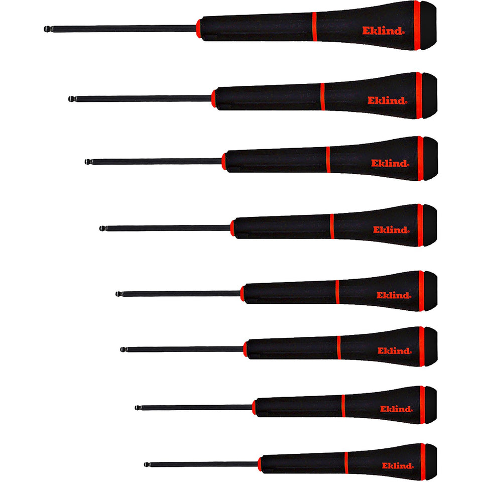 EKLIND 92500 PSD ball-hex screwdriver set with ergonomic grips for precise fastener driving.