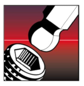EKLIND ball-hex tips provide precise fit for hard-to-reach sockets.
