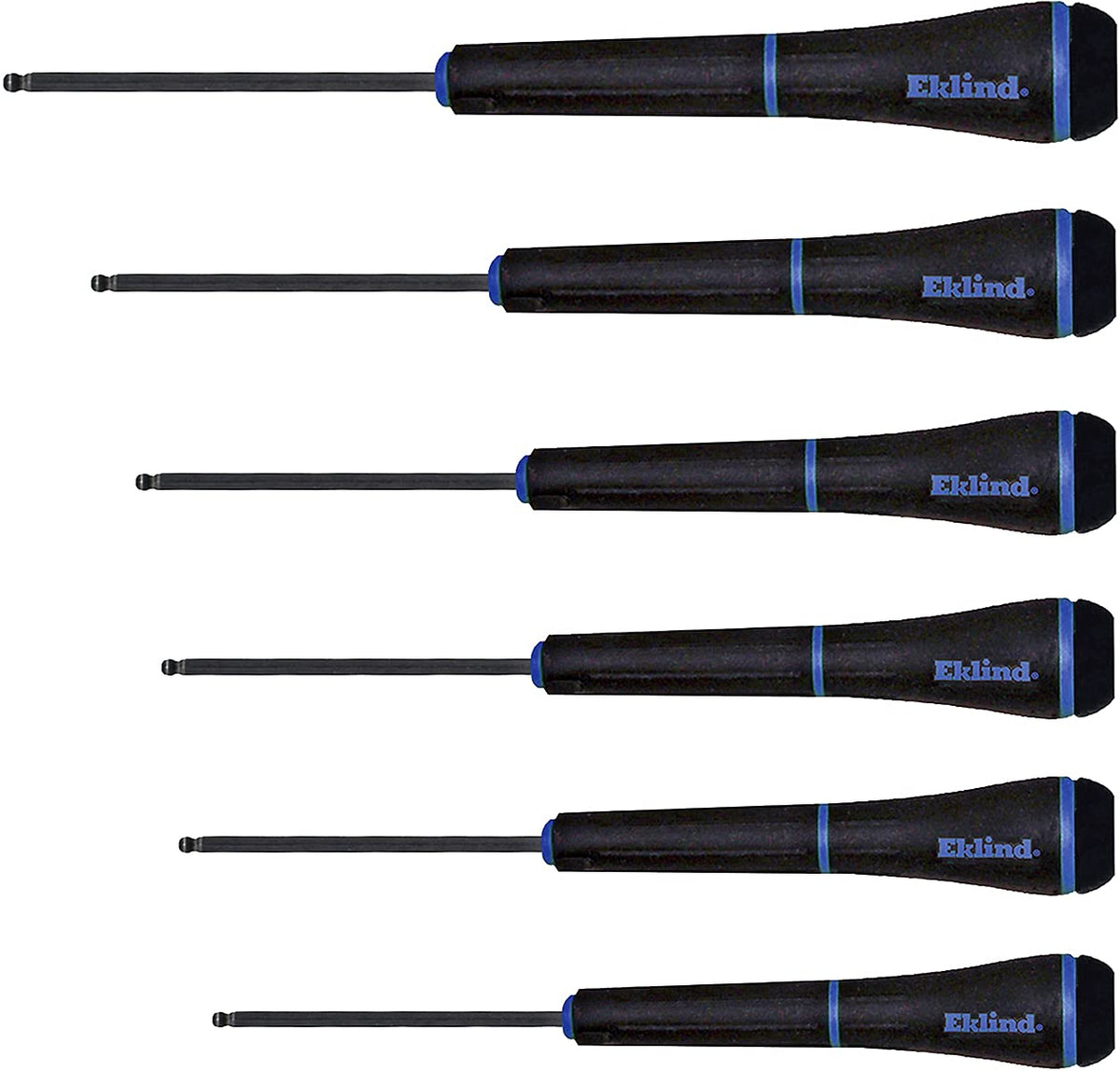 Eklind 92600 PSD ball-hex tip for precise screw driving in metalwork projects.