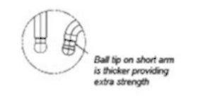EKLIND ball-hex keys with angled access up to 30 degrees for hard-to-reach sockets.