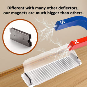 EKOCSIO compatible with common vent sizes up to 16 inches long and 3.5 inches wide.