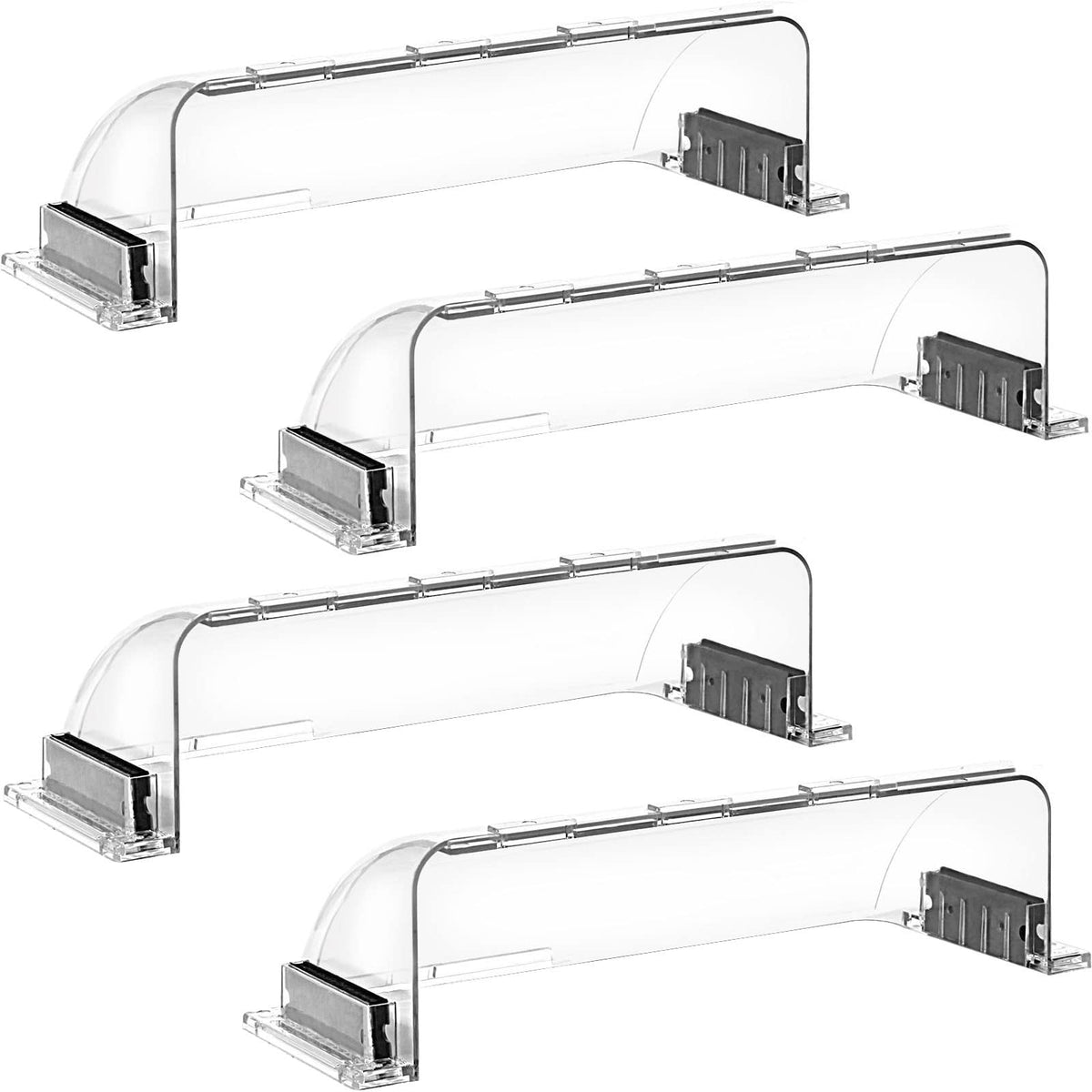 EKOCSIO transparent air deflector mounted on a vent improves airflow balance
