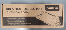 EKOCSIO adjustable vent deflector fits homes, offices, and spaces