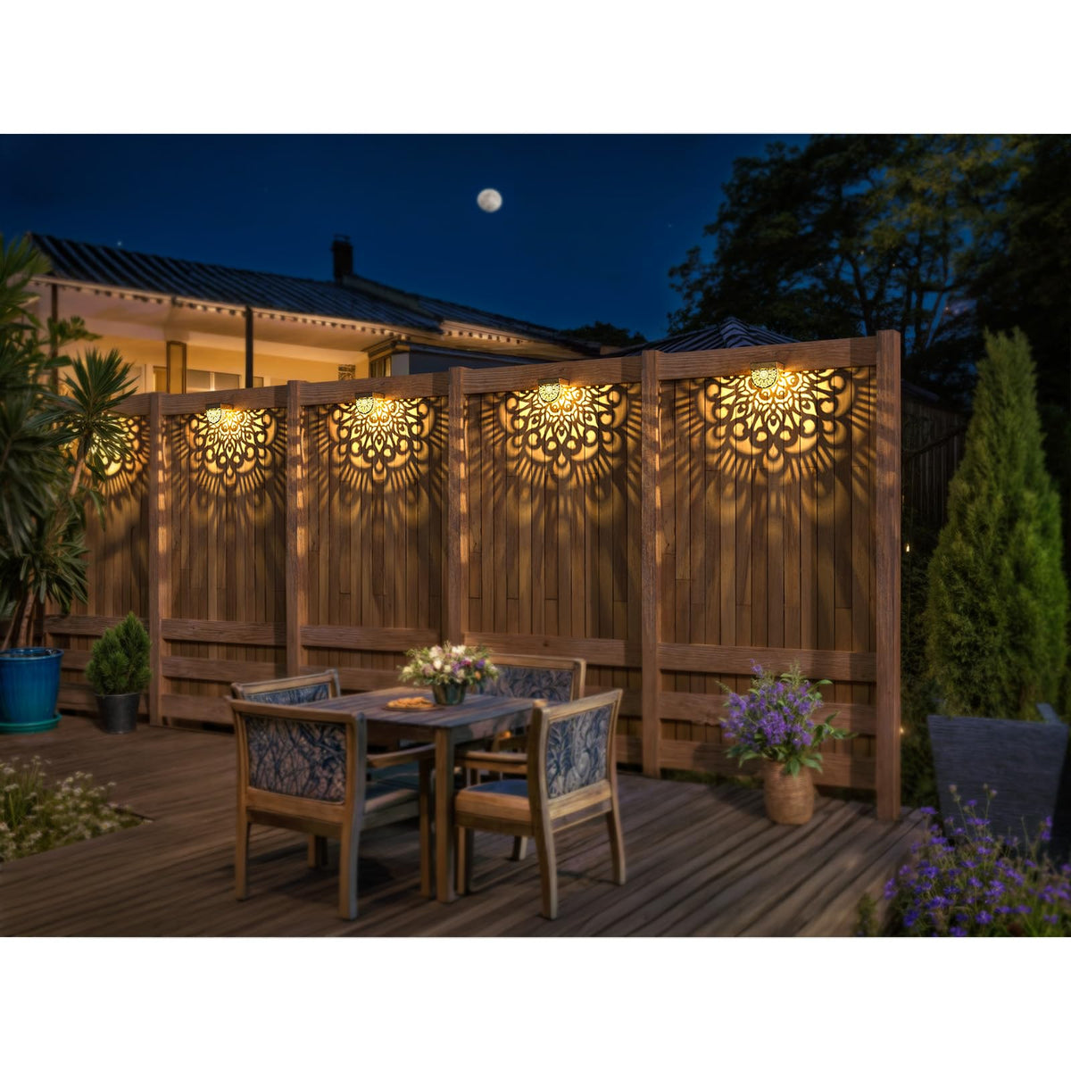 EKQ deck and stair outdoor light guides steps with elegance.